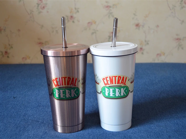 С героями телесериала Друзья серии Central perk Нержавеющая сталь Кофе Чай кружка с