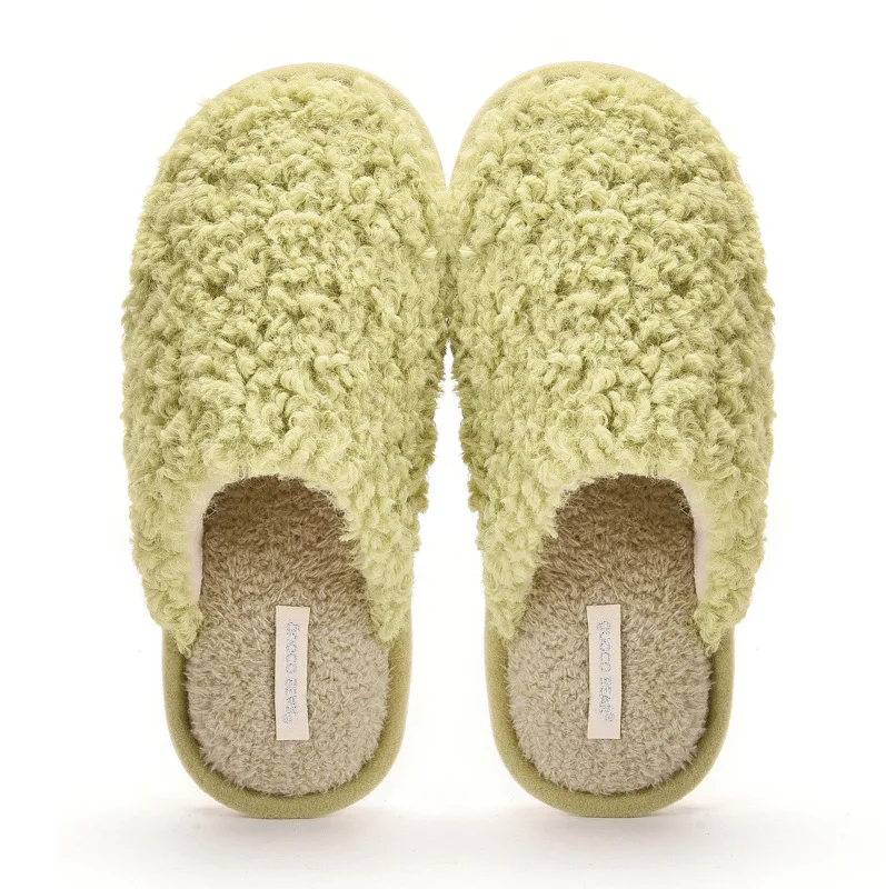 Winter Indoor Women Slippers House Plush Warm Shoes Soft Fur  Ladies  Non Slip New  Faux  Cute Fashion 2021  Flat Footwear