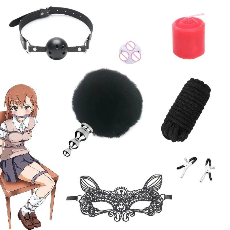 Набор игрушек для взрослых SM секс-игрушки наборы кожаных наручников различные