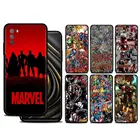 Чехол для Xiaomi POCO X3 NFC X3 M3 Pro X3 F3 GT F1 для Mi Civi 11T 10T Pro 9T 11 Note 10 Lite Coque Marvel Superheros sticker