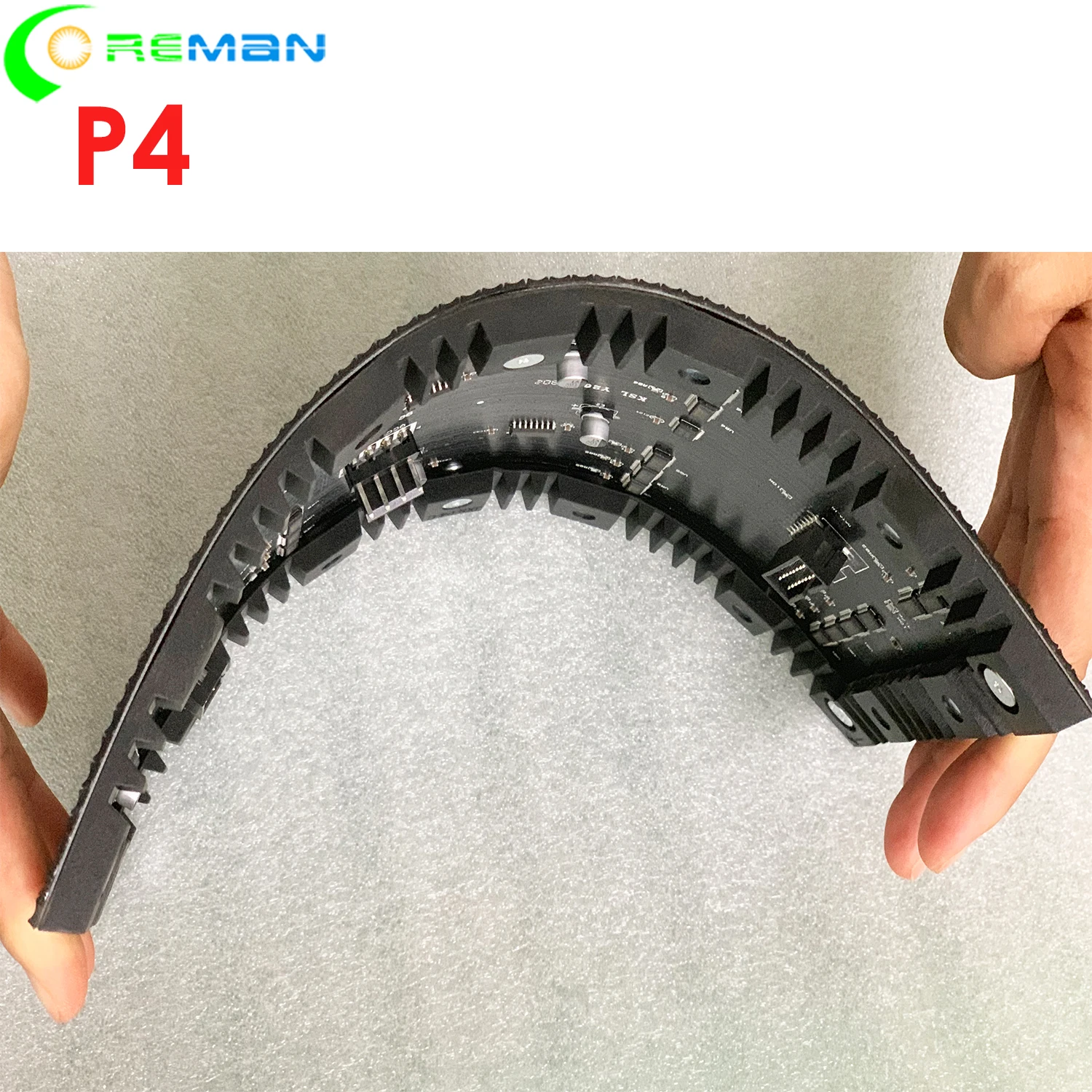 Лидер продаж светодиодный дисплей модуль гибкий мягкий p4, дизайн передний Доступ Магнитный гибкий светодиодный модуль p2 p3 p4 p5