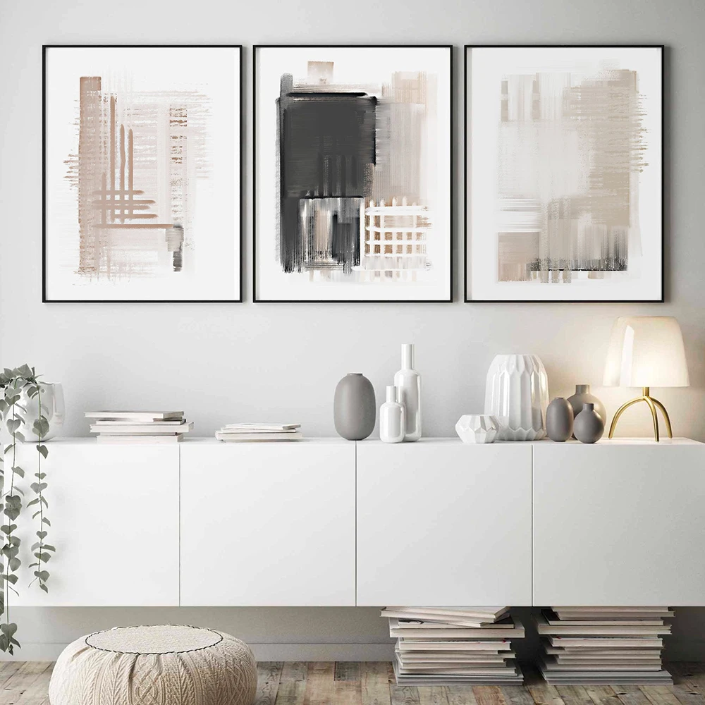 

Minimalism Modern Abstract Canvas Painting Wall Art Nordic Posters and Prints Wall Pictures for Living Room Decoration Frameless