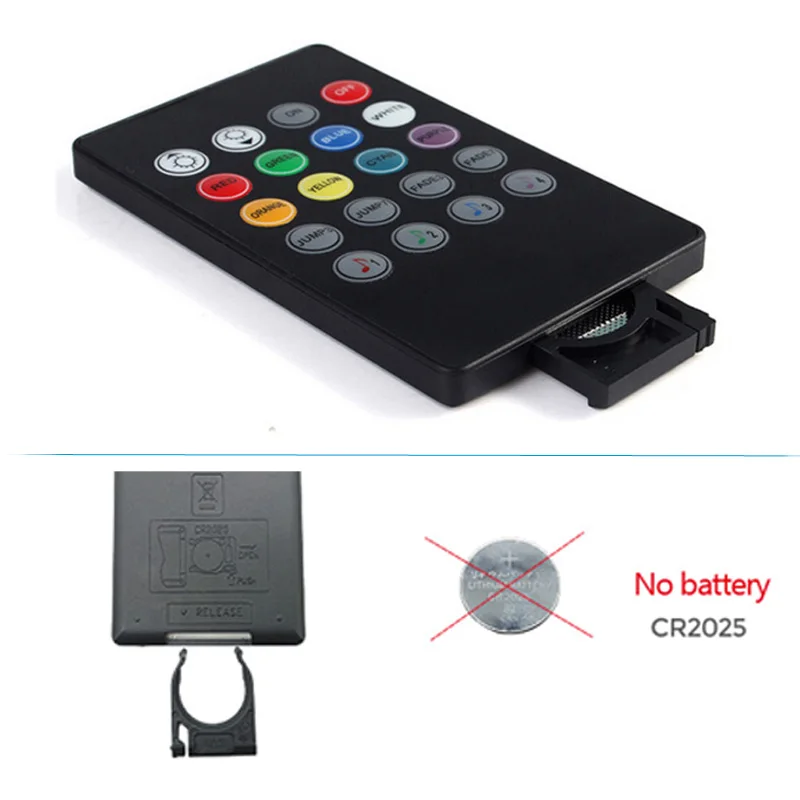 20 Keys Music Voice Sensor Controller Sound IR Remote Control Practical Home Party RGB 3528 5050 LED Strip light Controllers | Освещение