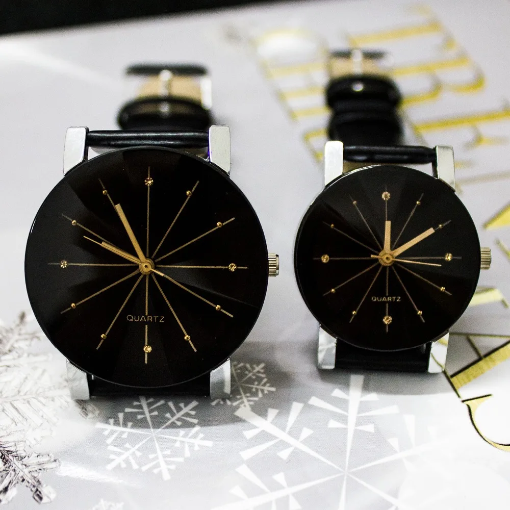Великолепные часы для мужчин и женщин роскошные брендовые кварцевые с