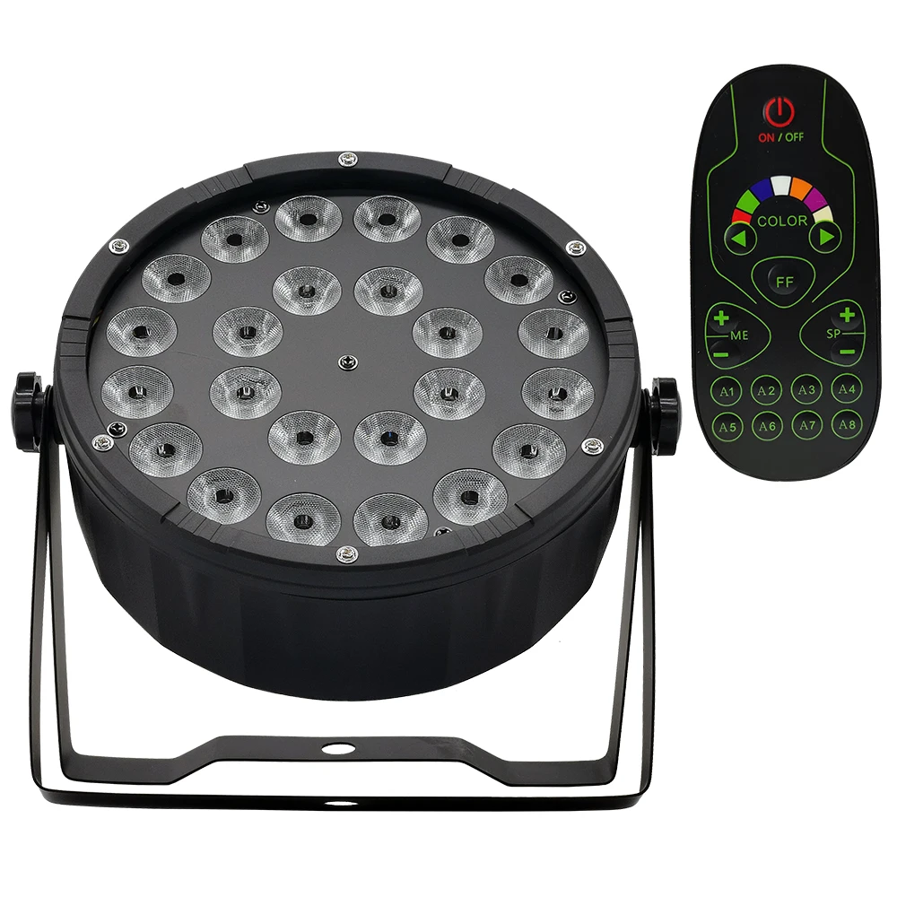 Беспроводной пульт дистанционного управления Led Par Светильник 24x12 Вт RGBW 4в1 12x12