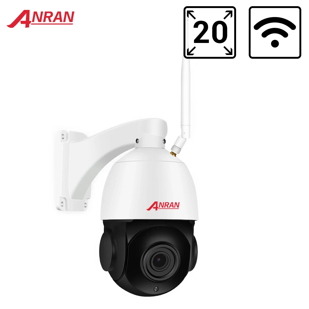 ANRAN PTZ IP камера 5MP наружная скоростная купольная безопасности CCTV 30x Zoom