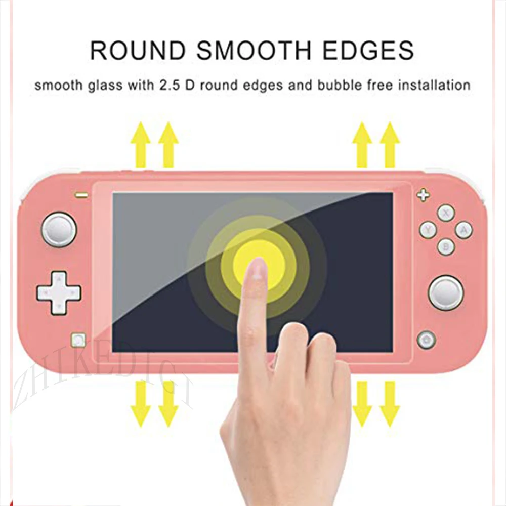Защитный прозрачный чехол совместимый с Nintendo Switch Lite Crtstal Блестящий сверкающий