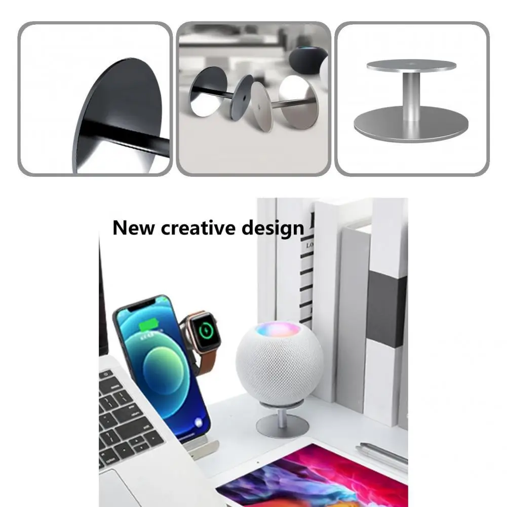 

Strong Load Bearing Lightweight Smart Speaker Base Mount Holder for HomePod Mini