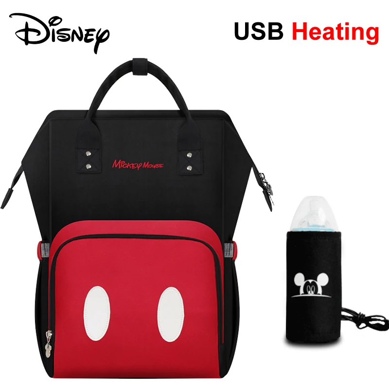 Disney mochila bebe maternidade рюкзак для детских подгузников с usb сумка-Органайзер для детских колясок водонепроницаемая сумка для детских колясок - Цвет: 16