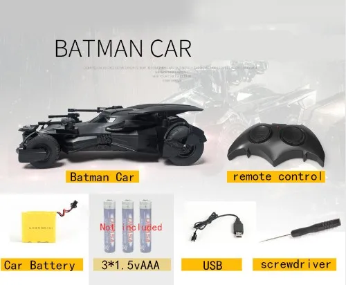 1:18 Бэтмен против Супермена Лига Справедливости Электрический RC автомобиль