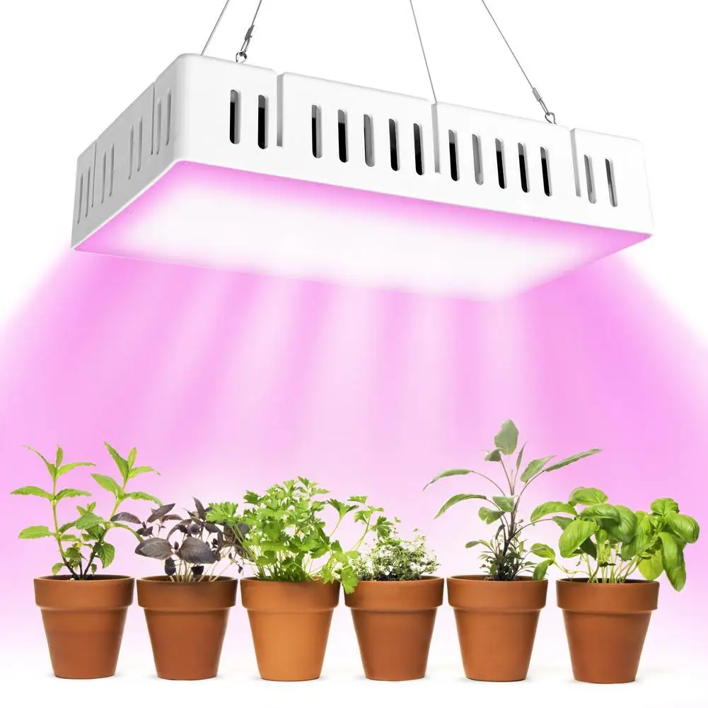 

1500W Full Spectrum Plant Light With Ultra-quiet Dual Fan For Garden Plant Growth LED Floodlight 400~830nm True Full Spectrum
