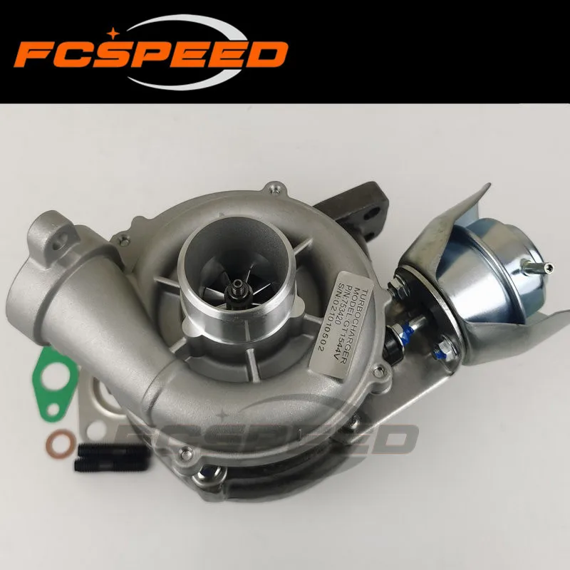 Турбокомпрессор GT1544V 753420 750030 740821 турбина для BMW Citroen Ford Peugeot Mazda Volvo 1 6 HDI 109HP 80 кВт