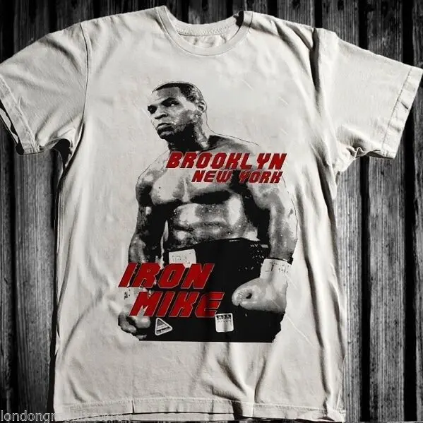 Футболка mikke tyson железный микрофон Бруклин топ для детей Винтаж хип хоп костюм