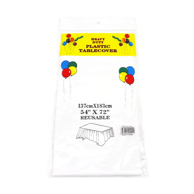 tablecloth 1pc Cartoon Disposable Tableware Party Supplies Paper Plate Kids Birthday Party Decorations Festival Tableware Supplies - Color: tablecloth 1pc