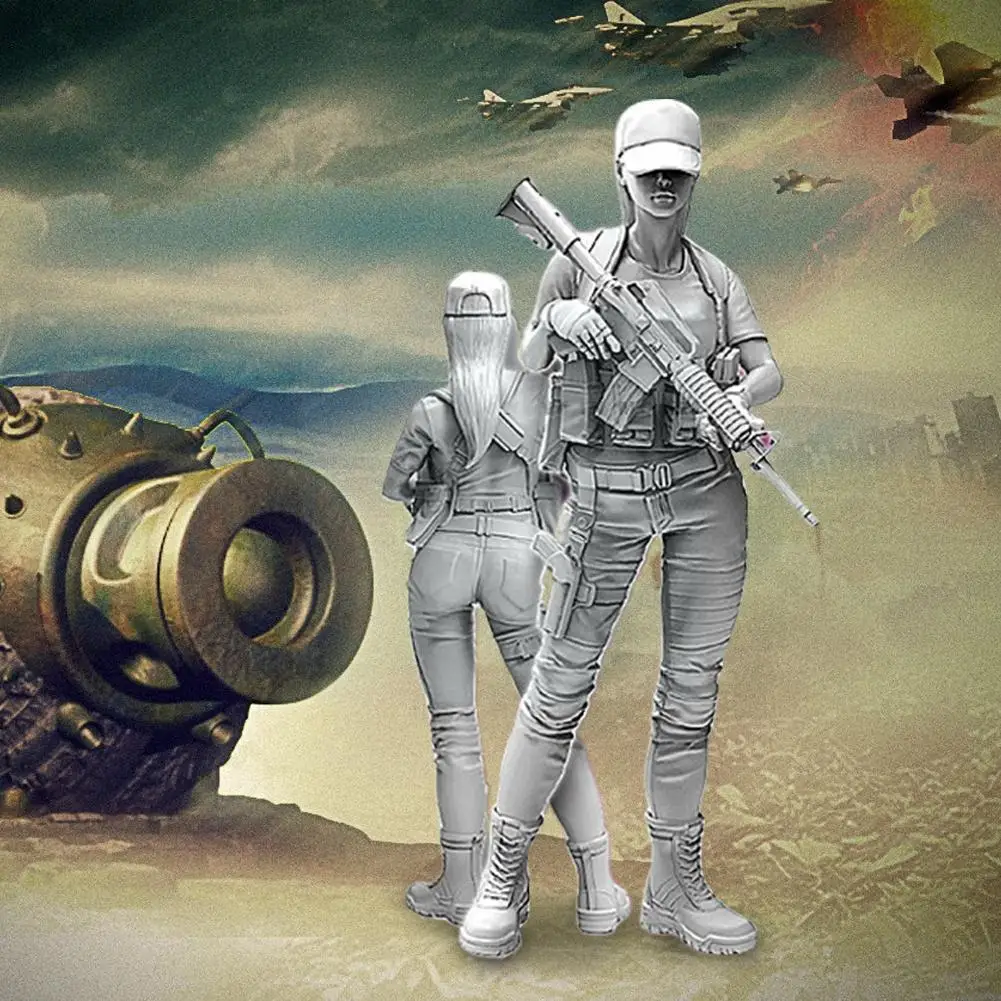 

1/35 Resin Kits Figure Tokyo Beauty Girl Soldier Series Soldier Self-assembled A-053 Resin U5J0