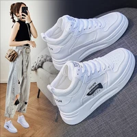 increased ins platform high help white shoe female students running sneakers shoes q1618 han edition of new fund of 2021 autu