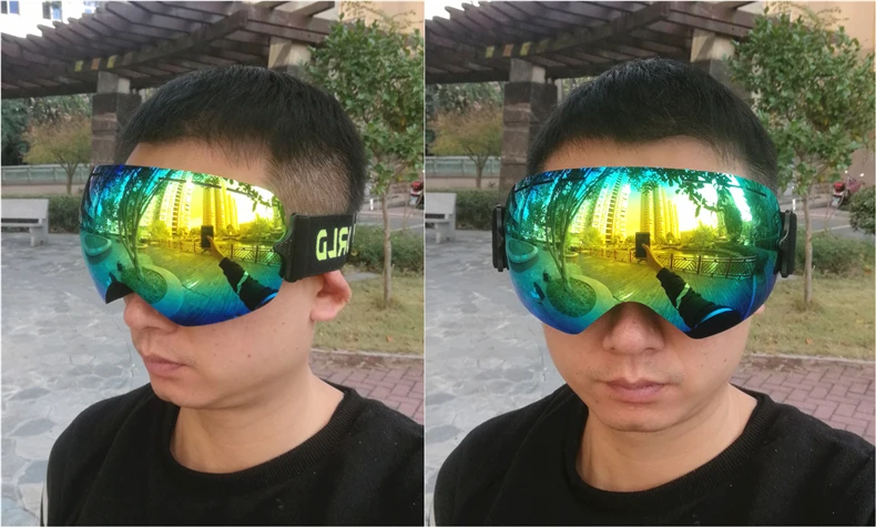 Светильник, лыжные очки с двойными линзами, защита от запотевания UV400, большие Лыжные маски, очки для катания на лыжах, мужские и женские очки для сноуборда, зимние очки