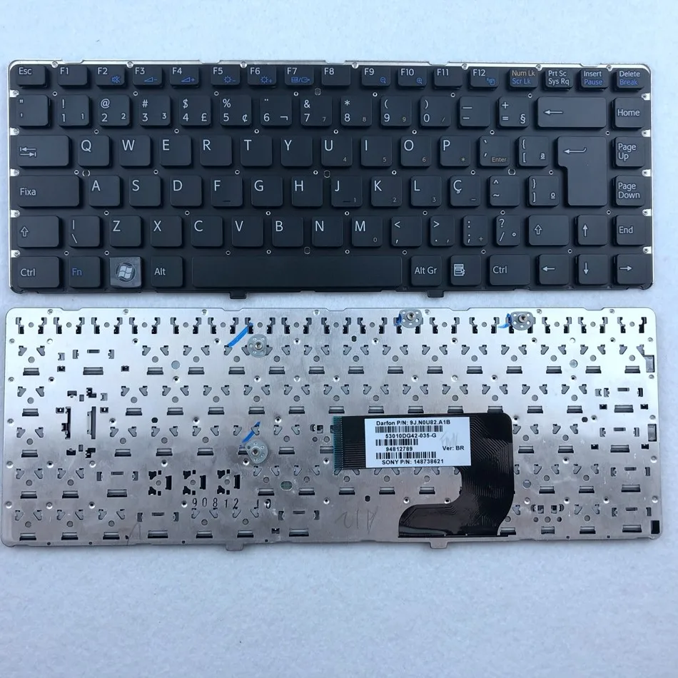 Brazil Laptop Keyboard For Sony VAIO VGN-NW Series NW20 NW21 NW25 NW31 NW320 NW35 NW38 NW50 NW 51 NW70 MW71 NW91 148738421 BR | Компьютеры