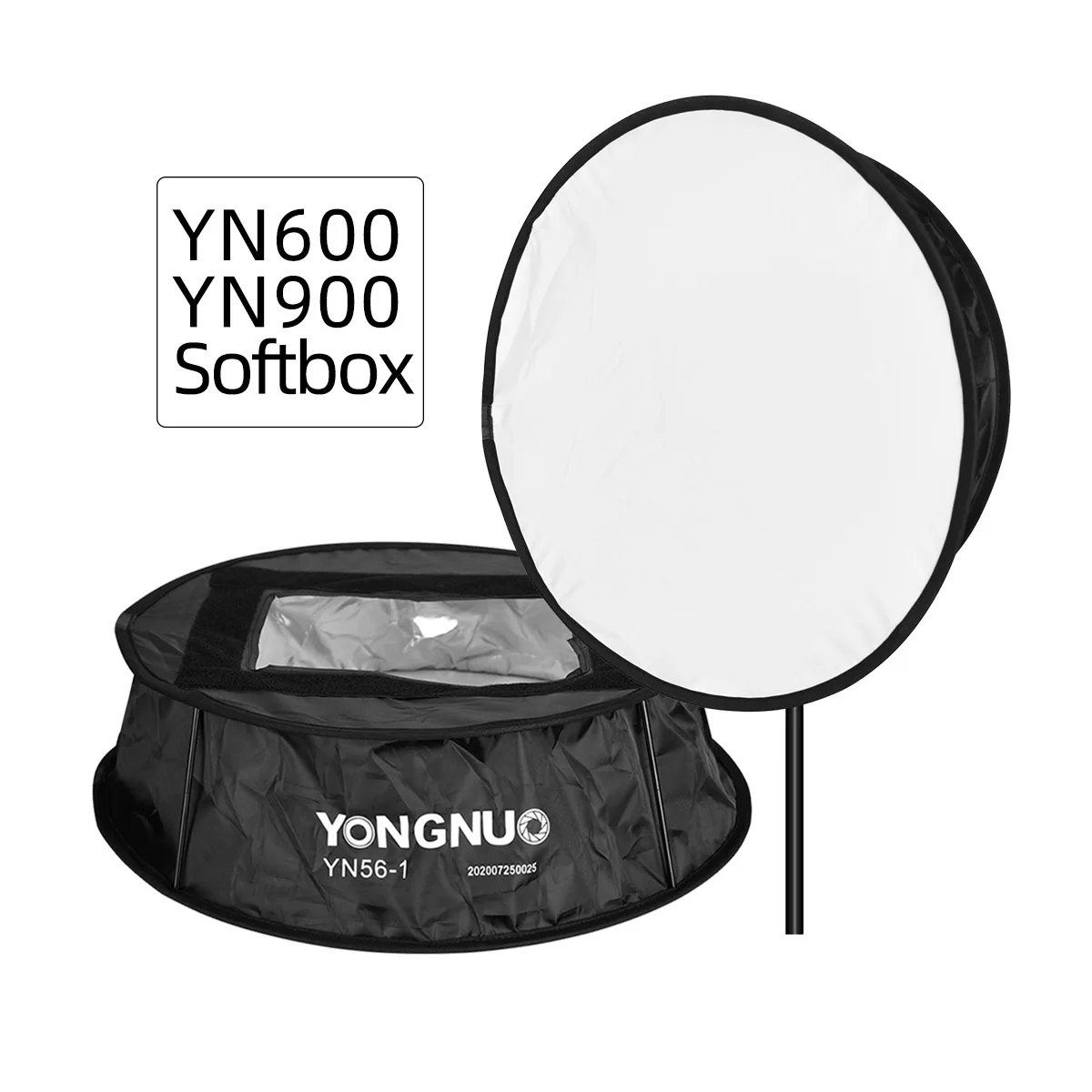 YONGNUO Softbox Diffuser for YONGNUO YN600 YN600II YN900 LED Video Light Panel Foldable Soft Filter