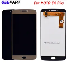 Original For Motorola Moto E4 Plus LCD Display Touch Screen Mobile Phone Digitizer Assembly Replacement Parts For moto e4plus