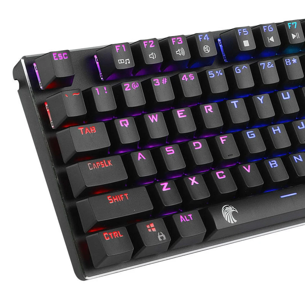 E-element Z88 81 клавишная клавиатура с RGB подсветкой NKRO USB Проводная Механическая