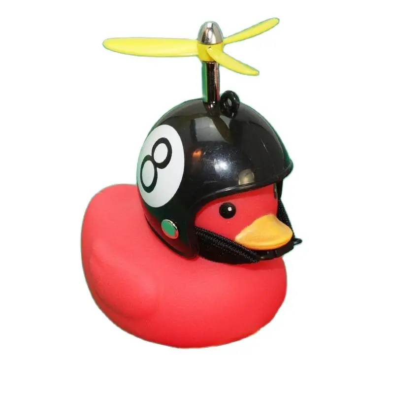 Резиновая красная Симпатичные аксессуары для мотоцикла турбо с шлемом