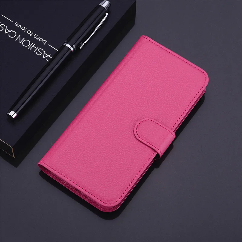Rose Red Чехол-портмоне с откидной крышкой кожаный чехол для Samsung Galaxy J5 J5 J 5 SM J500 J500F J500FN J510 J510F J510FN SM-J510 телефонные чехлы - Цвет: Rose Red