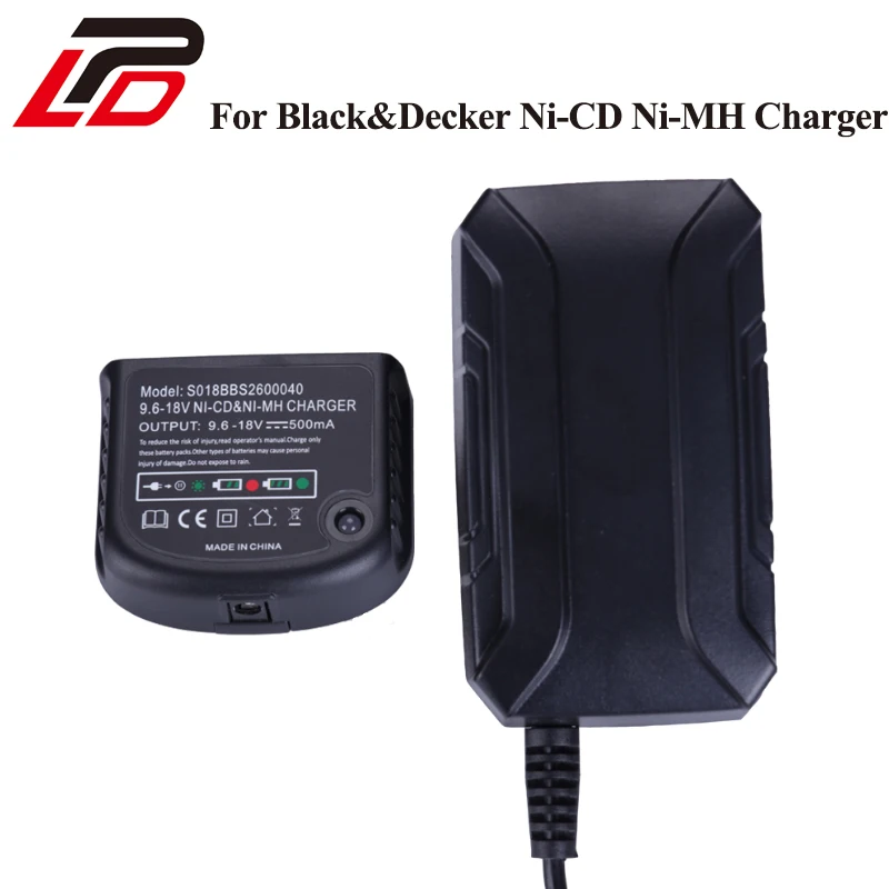 NI CD Универсальное зарядное устройство для аккумуляторов Ni MH Black & Decker 9 6 18 в