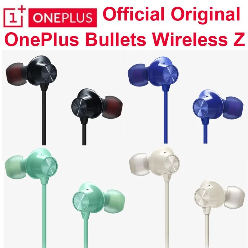 Оригинальный OnePlus пули Беспроводной Z Bluetooth наушники 110 г-жа быстрая пара AAC