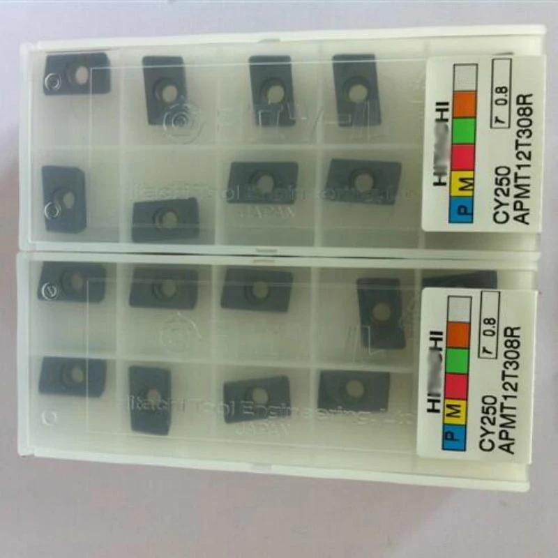 

Original HITCH APMT12T308R CY250 APMT12T308 Carbide Inserts Milling APMT 12T308 R CY250 Lathe Tools CNC Turning Tool