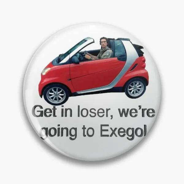 

get in loser we're going to Exegol uhb Soft Enamel Pin Gift Brooch Cartoon Lapel Pin Decor Clothes Women Funny Jewelry Collar