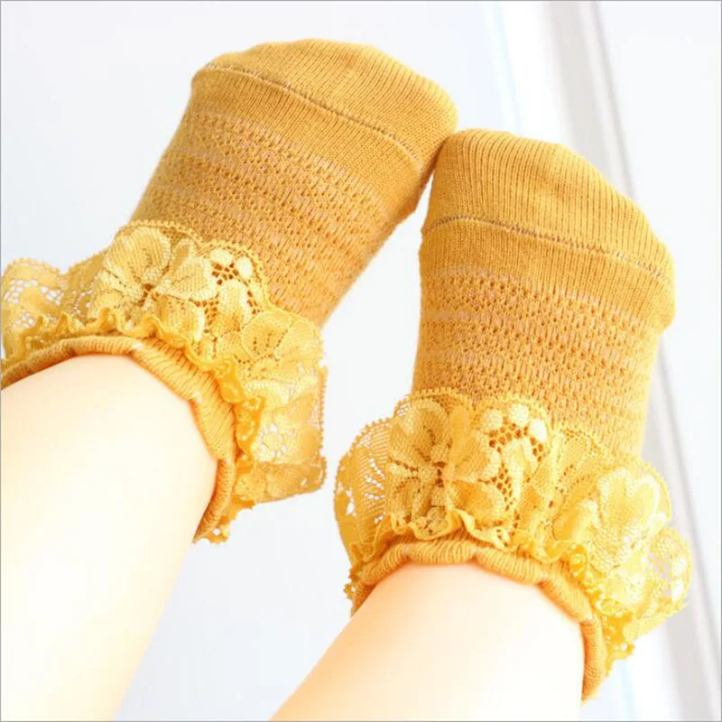 

0-12 Year Baby Socks Lace Princess Baby Girl Socks Ruffled Girls Cotton Warm Newborn Socks Kids Toddler Cotton Ruffle Ankle Soc