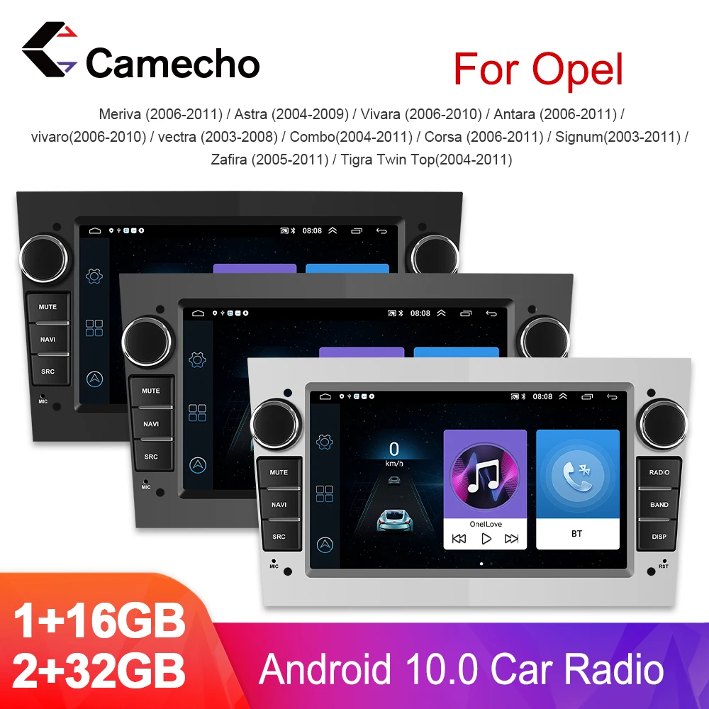 Автомобильная Мультимедийная система cameco2 Din плеер на Android с GPS для Opel Astra Vectra Antara