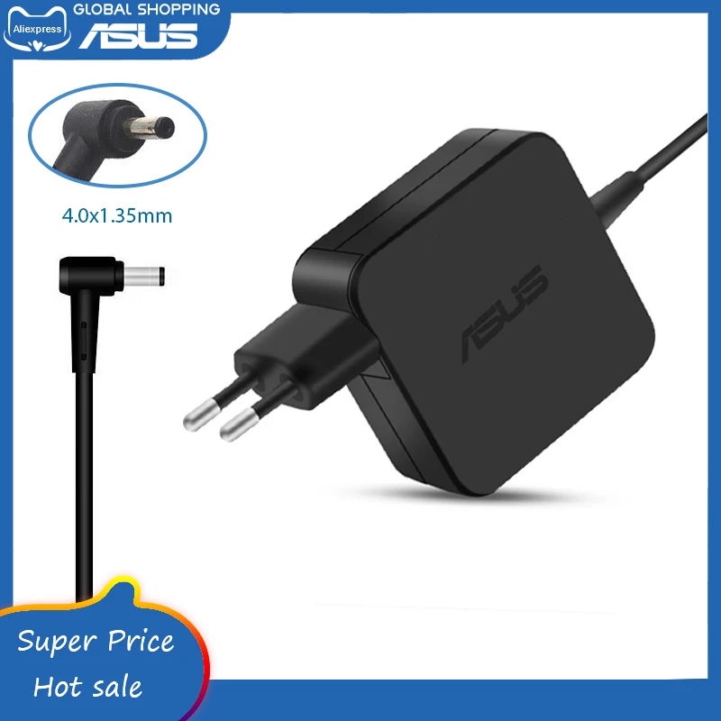 

New Laptop Cargador 19V 2.37A 45W 4.0x1.35mm AC Adapter Power Charger For Asus Zenbook UX305 UX21A UX32A Series Taichi 21 31