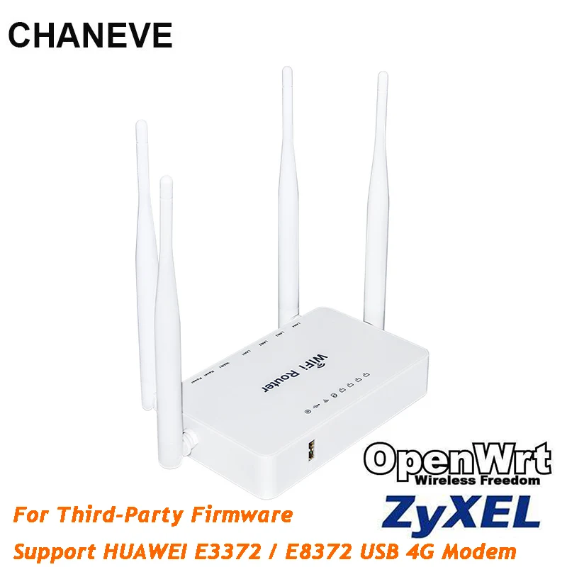 Беспроводной маршрутизатор CHANEVE 802.11n 300 Мбит/с Wi Fi роутер для Padavan/Omni