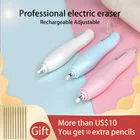 Ластик TENWIN резиновый для рисования, креативный Электрический ластик с подзарядкой, для выделения скетчей, профессиональный, для учеников и детей, Канцтовары для обучения