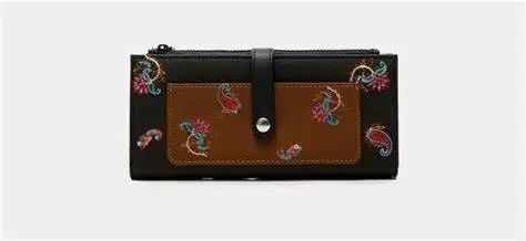 

Оптовая продажа, оригинальные дизайнерские женские кошельки в Испании в 2021 году, кошельки в винтажном стиле,