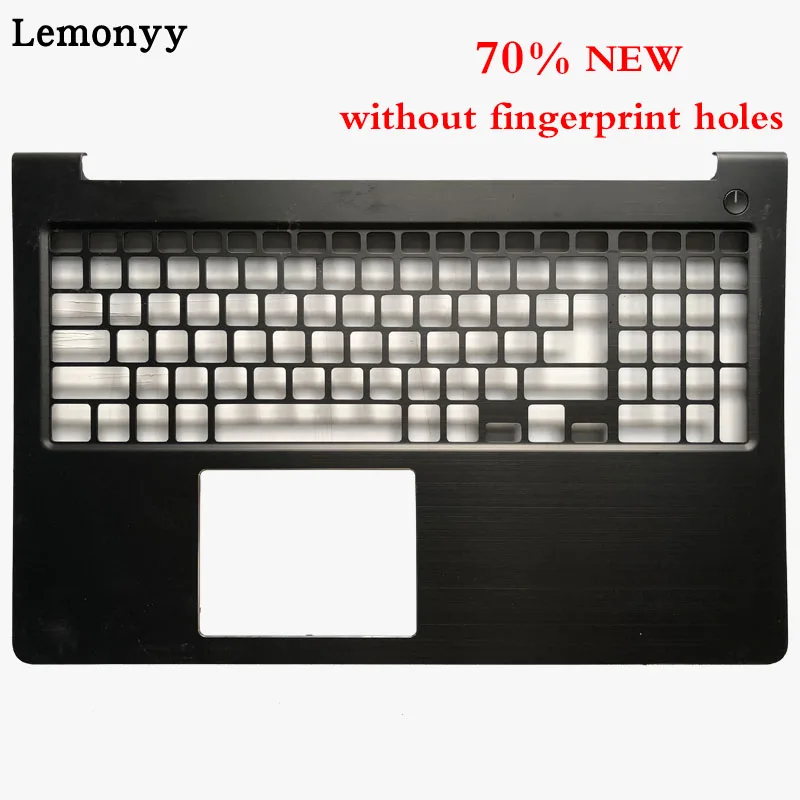 Without holes Корпус ноутбука для Dell Vostro 15 5568 V5568 темно-серый упор для верхней части корпуса/Нижняя крышка корпуса 0HJP49 0FCN57 0JD9FG - Цвет: Without holes
