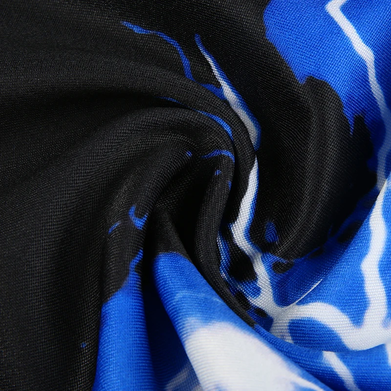 

2021 Lightning Design Harajuku Hip-hop Loose High Waist Pants Hip Hop Personality Fashion Casual Straight Sweatpants Streetwear