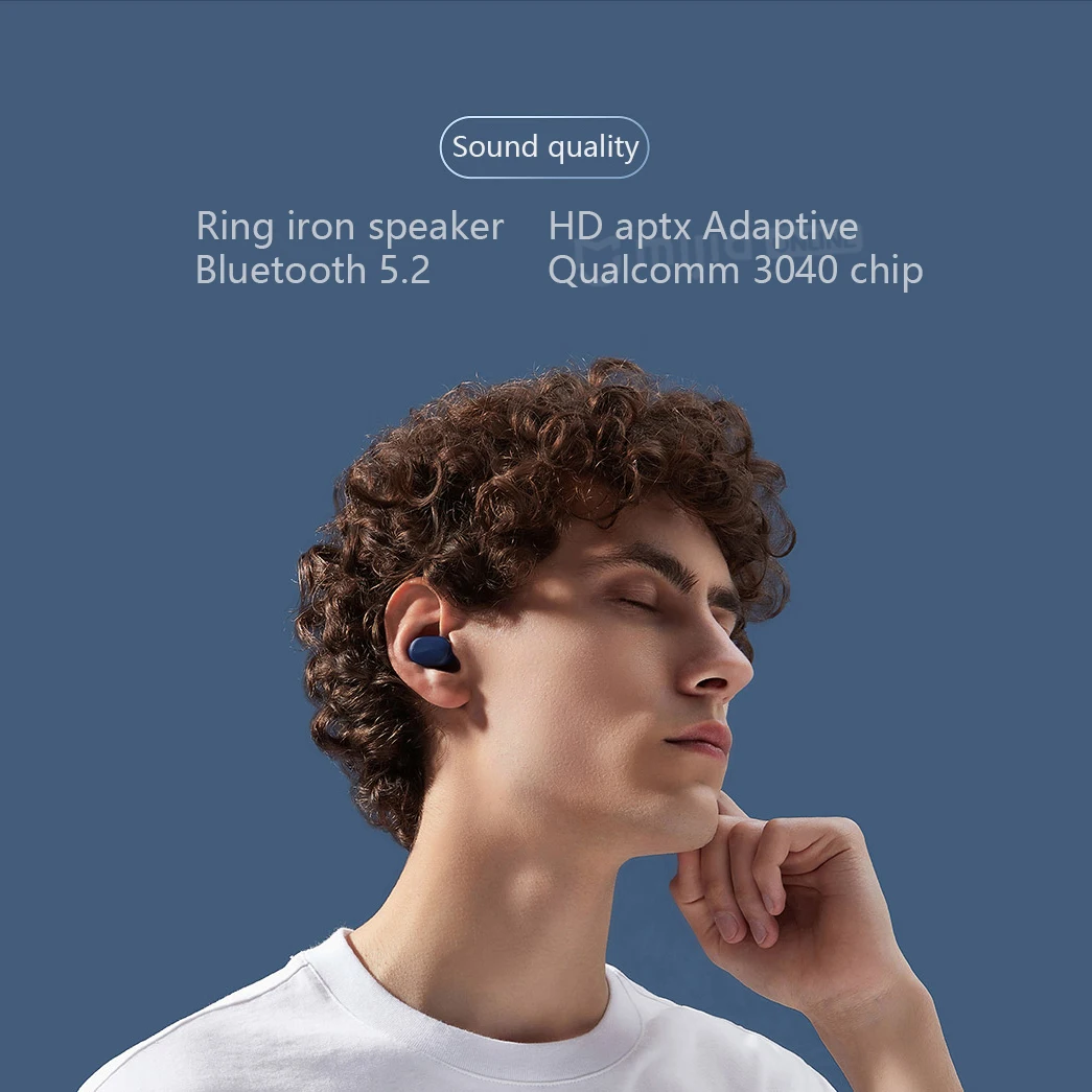 Оригинальные наушники Xiaomi Redmi AirDots 3 беспроводные Bluetooth 2021 с быстрой зарядкой