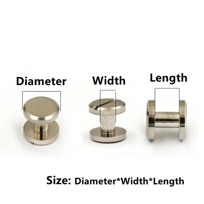 Шпильки для ремня шляпы кожаного ремесла 4-20 мм | Дом и сад