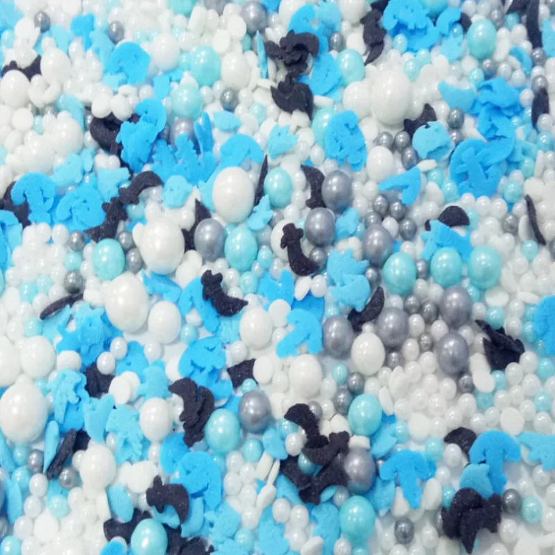 50 г съедобные Красочные полые ЛЮБОВЬ жемчуг сахар искусственная глазурная