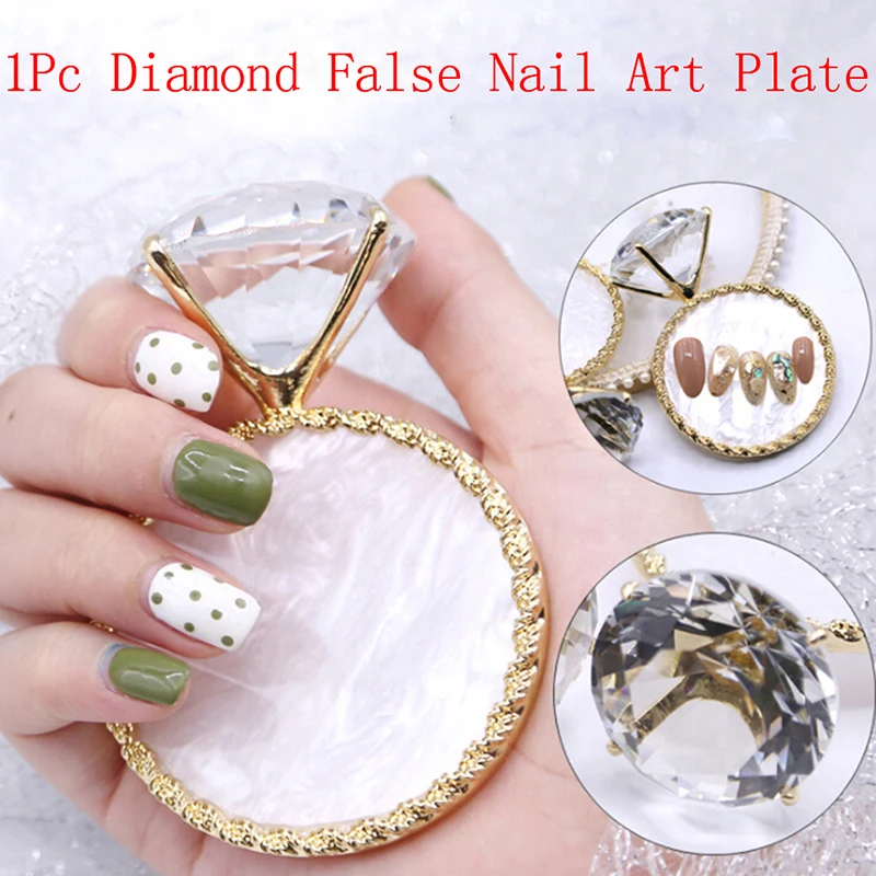 1 шт. накладные ногти бриллиантовый дисплей пластина Морская звезда Стенд