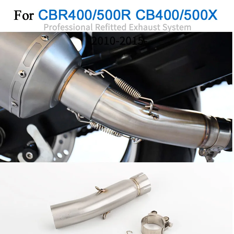 

Установка для мотоцикла cbr500r средняя секция выхлопной трубы cbr400 / 500r CB400 / 500X 2010-2015