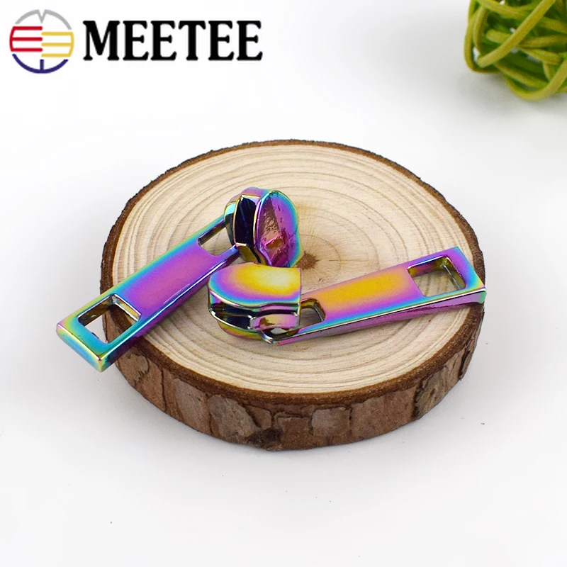 

10/20pcs Colored Zipper Sliders for 5# Nylon Zippers Pocket Zip Head Bag Zips Repair Replacement DIY Sewing Accessories ZT139