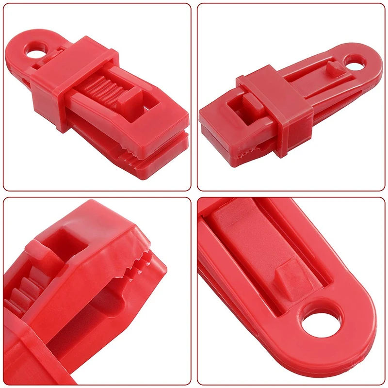 15 шт. брезентовые зажимы многоцелевой тент для тента набор походный зажим