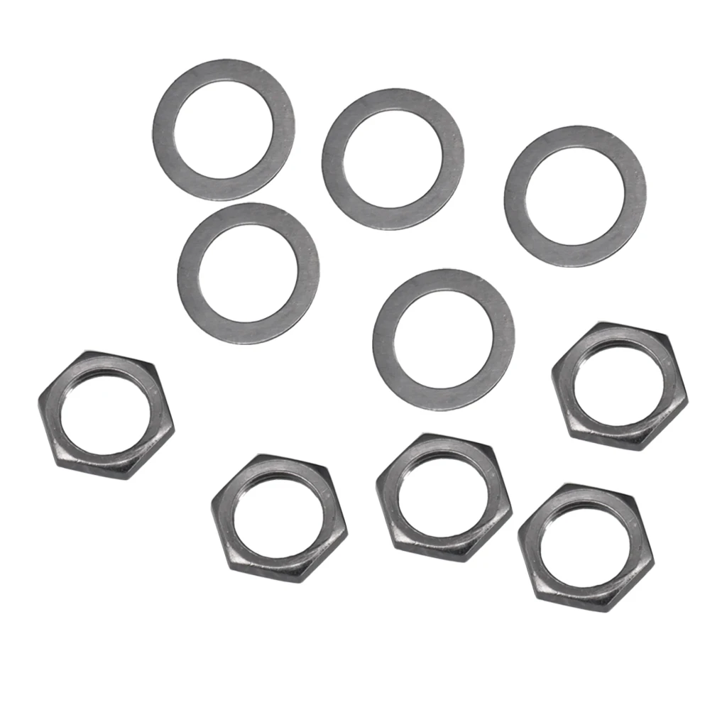10 x elektrische gitarre jack muttern 936mm m 936 scheiben dichtungen ersatz free global shipping