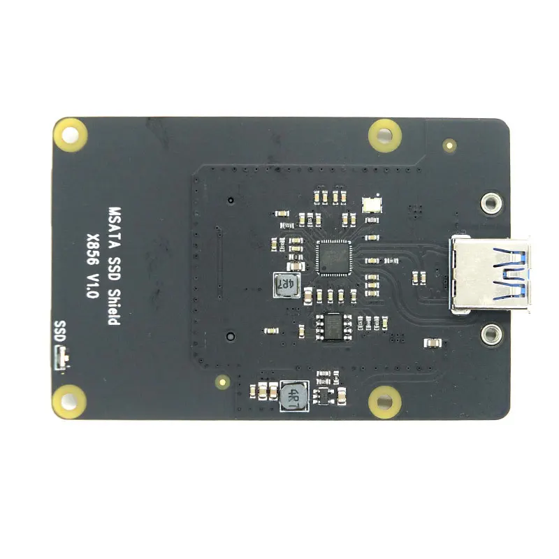 Raspberry X856 V1.0 mSATA SSD Расширительная плата щитка высокоскоростной USB3.1 5 ГБ/сек. с