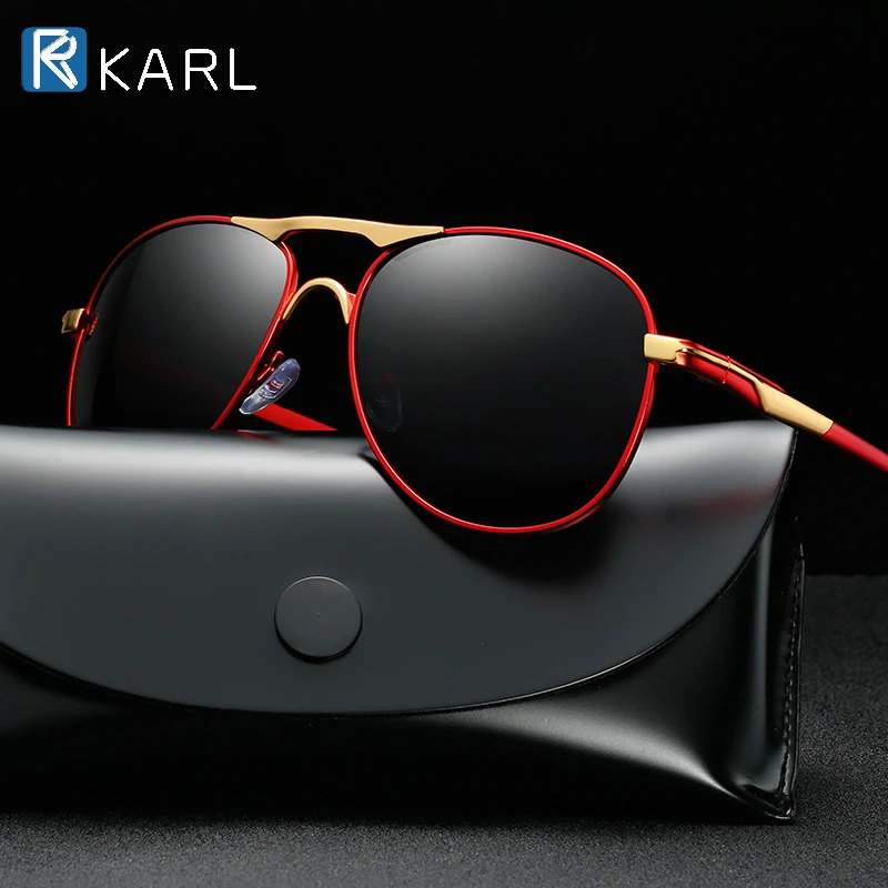 Винтажные Мужские поляризационные солнцезащитные очки в стиле ретро модные