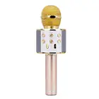 Профессиональный беспроводной Bluetooth микрофон WS858, ручной микрофон для караоке, микрофон, музыкальный проигрыватель для вокала, с рекордером, микрофон KTV